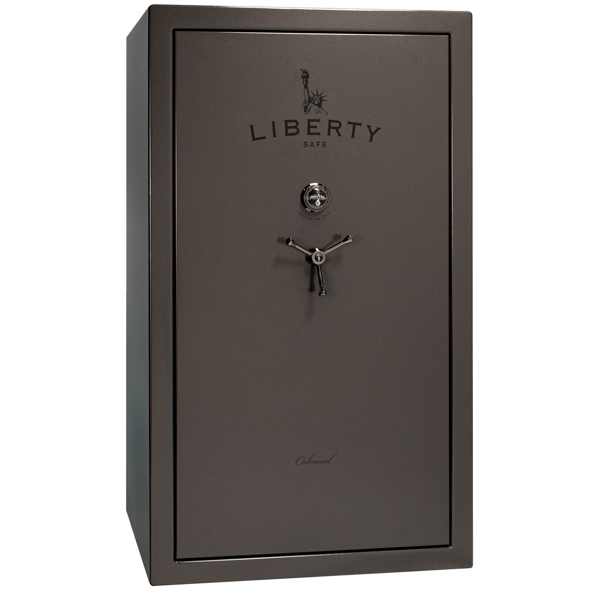 Colonial Series | Level 4 Security | 75 Minute Fire Protection | 50 | DIMENSIONS: 72.5&quot;(H) X 42&quot;(W) X 27.5&quot;(D*) | Gray Gloss | Mechanical Lock - Closed